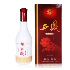 西凤酒50度500毫升（红牡丹）