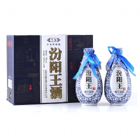 汾阳王15年礼品盒45度225毫升（兰花）