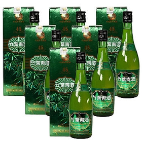 汾酒竹叶青酒45度475毫升（牧童盒六瓶装）