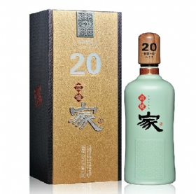 高炉家20年和谐年份酒43度500毫升