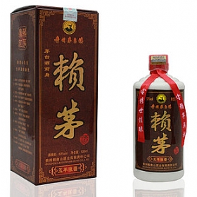 赖茅5年53度500毫升（陈酱）