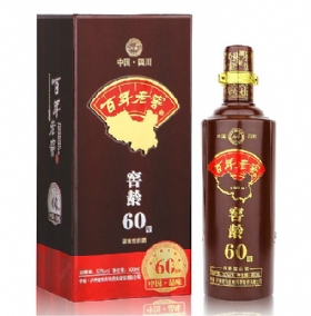 泸州老窖60年窖龄酒52度500毫升（百年老窖）