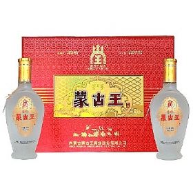 蒙古王52度500毫升（红樽礼盒）