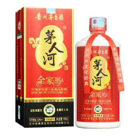 茅人河53度500毫升（全家福）