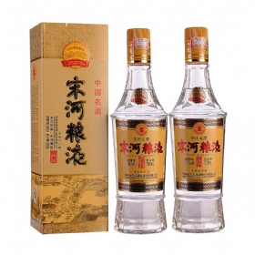 宋河粮液50度500毫升（1988金奖纪念酒双瓶套装）