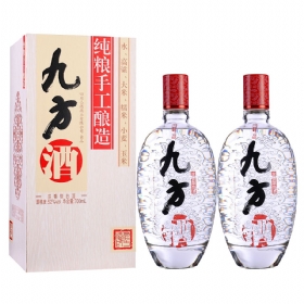 九方酒52度700毫升（双瓶套装）