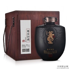 董酒尊享封藏大坛54度董香型1500ml