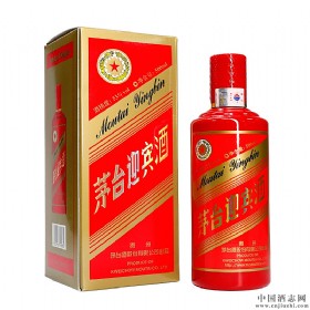 茅台迎宾酒53度500毫升（中国红）