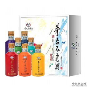 茅台酒不老酒53度125ml*7（炫七彩装）