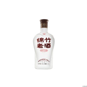 剑南春绵竹大曲绵竹老酒特选52度500毫升